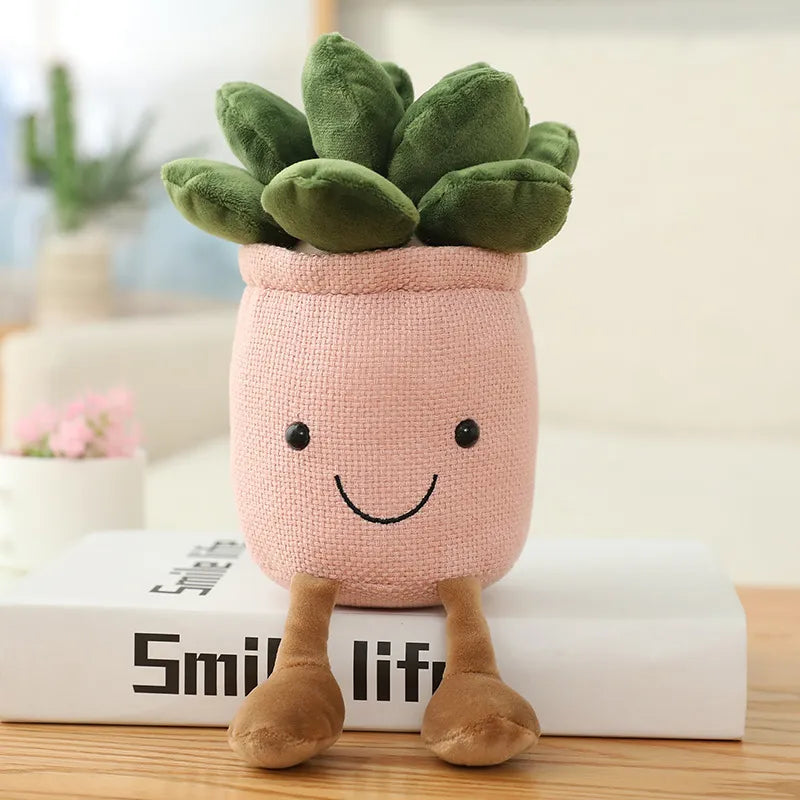 Smiling Plush Plant