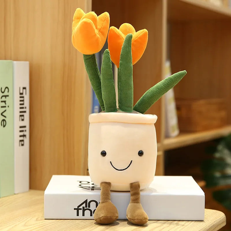 Smiling Plush Plant