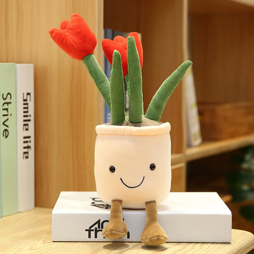 Smiling Plush Plant