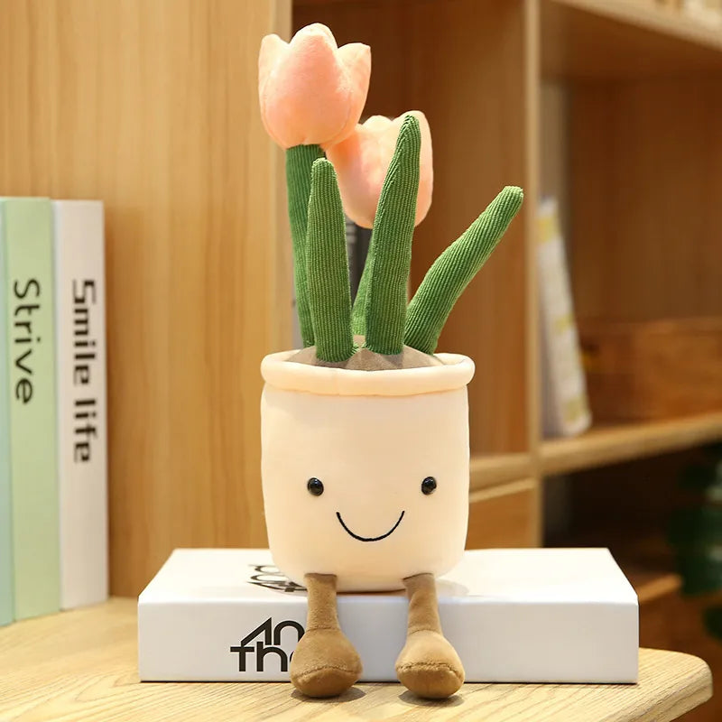 Smiling Plush Plant