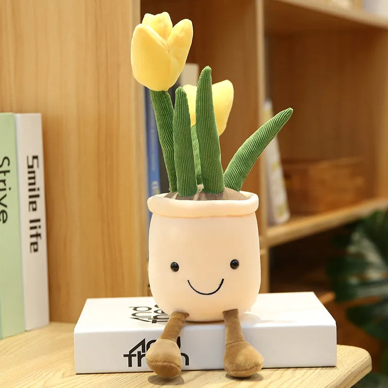 Smiling Plush Plant