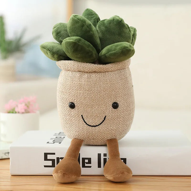 Smiling Plush Plant